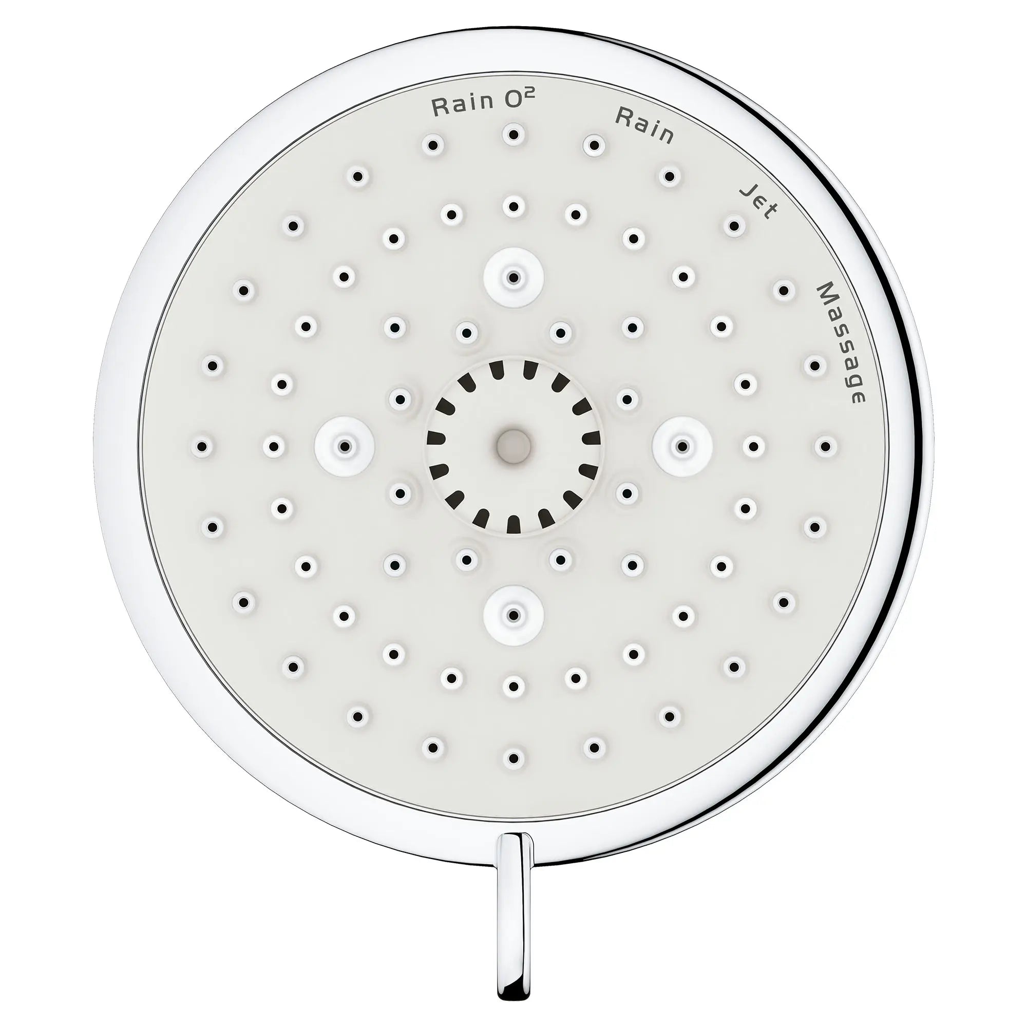 100 Shower Head, 4" - 4 Sprays, 2.5 GPM (9.5 L/min) // GROHE STARLIGHT CHROME // 163552_ZZH_27610001_000_01_0_CDNwebp.webp
