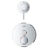 [29136000] Single Function Thermostatic Valve Trim - GROHE StarLight Chrome