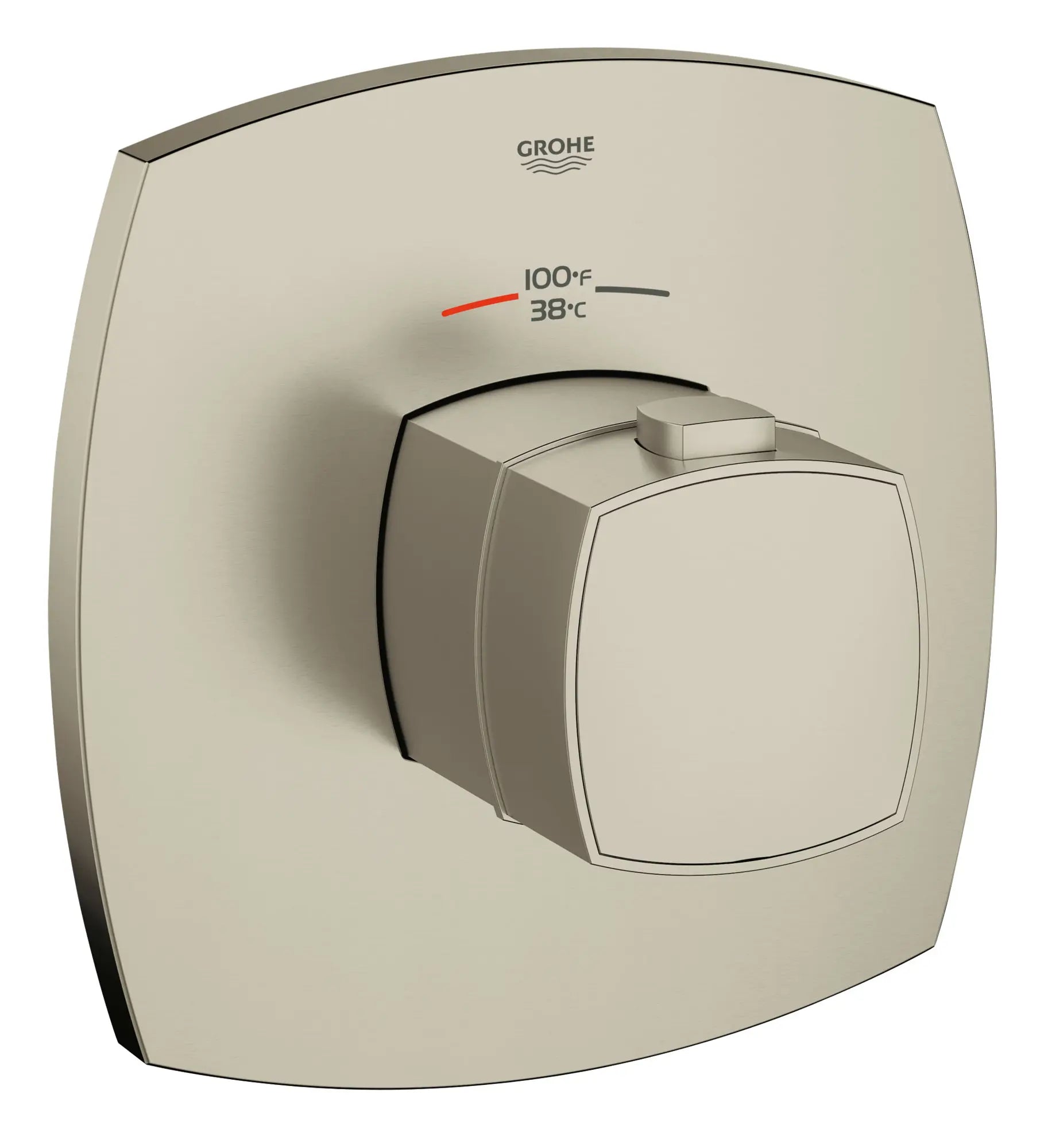 Custom Shower Thermostatic Valve Trim // BRUSHED NICKEL INFINITYFINISH // 163557_19940EN0_0_CDNwebp.webp