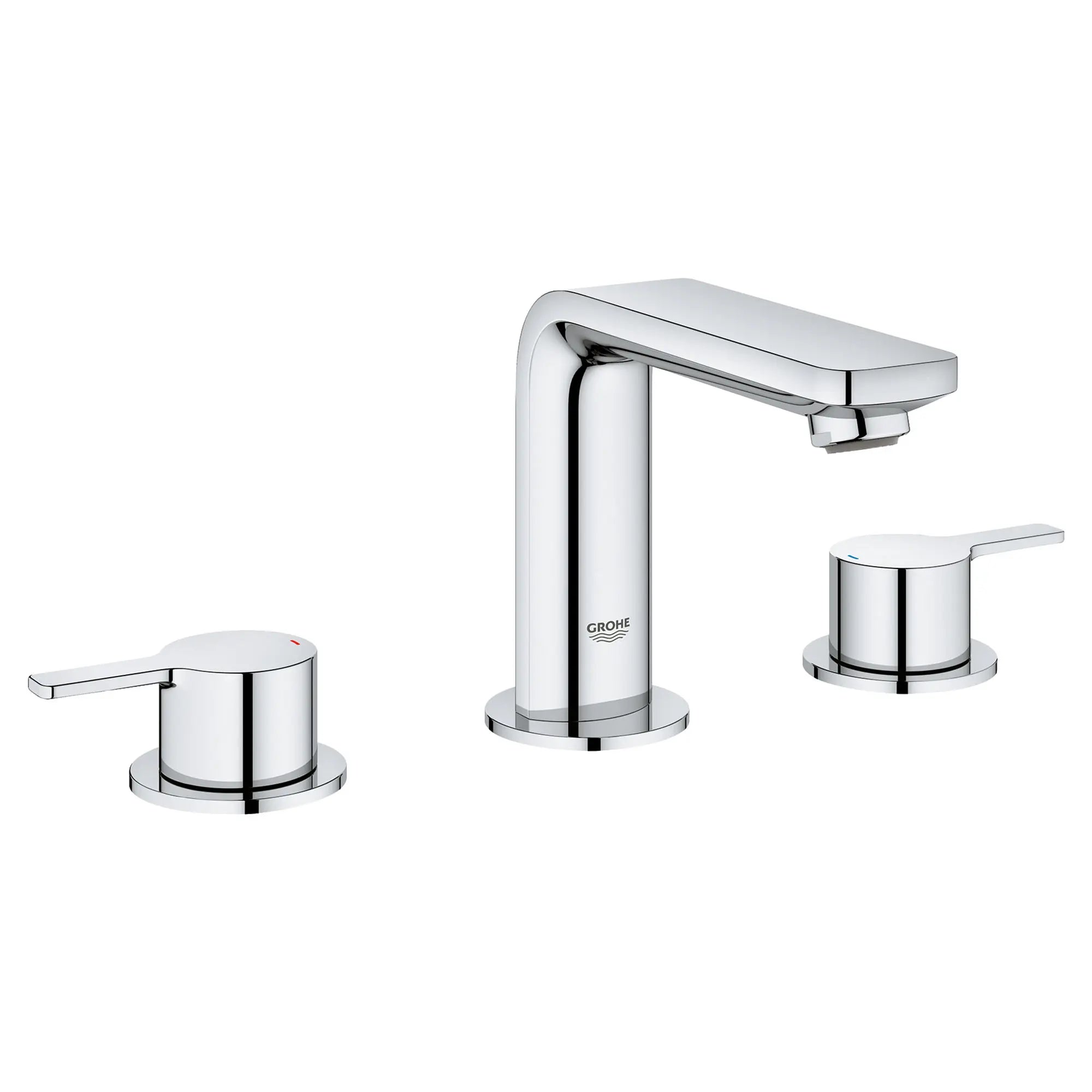 8-inch Widespread 2-Handle M-Size Bathroom Faucet, 1.2 GPM (4.5 L/min) // GROHE STARLIGHT CHROME // 163565_2057800A_0_CDNwebp.webp