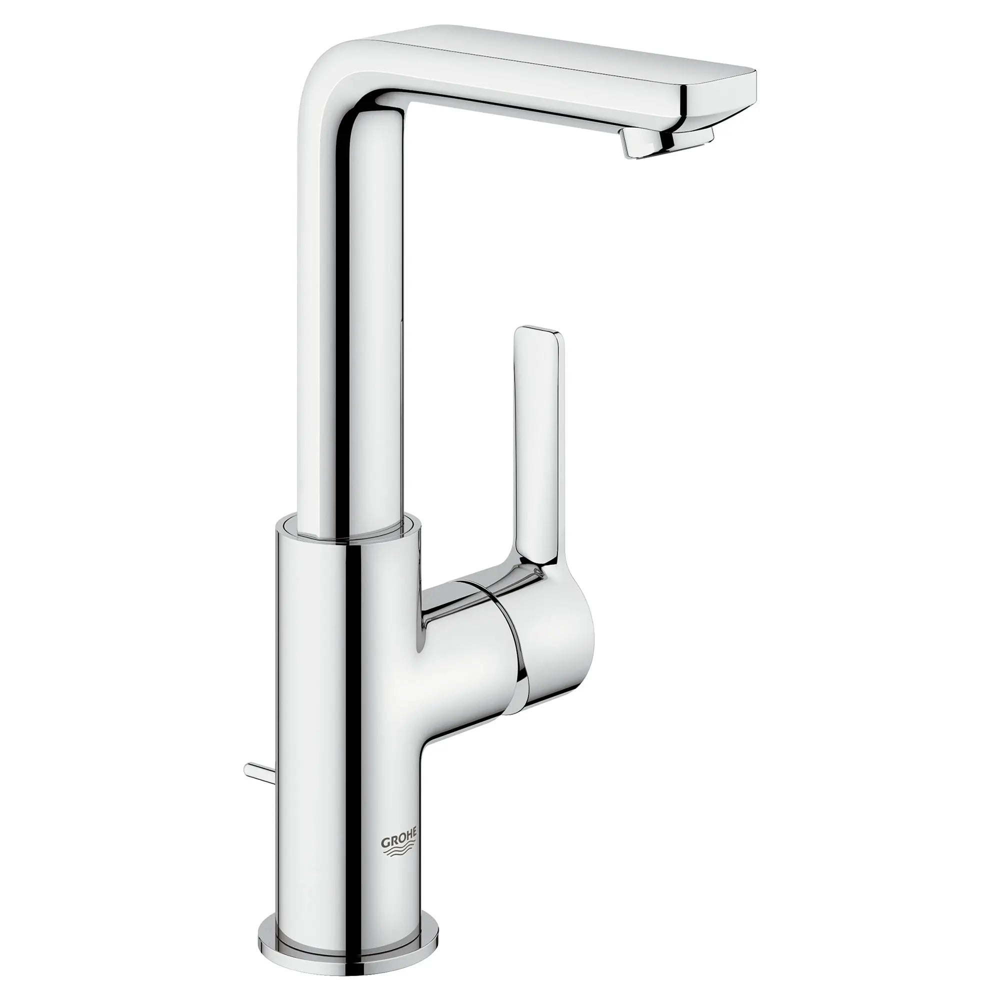Single Hole Single-Handle L-Size Bathroom Faucet, 1.2 GPM (4.5 L/min) // GROHE STARLIGHT CHROME // 163568_2382500A_0_CDNwebp.webp