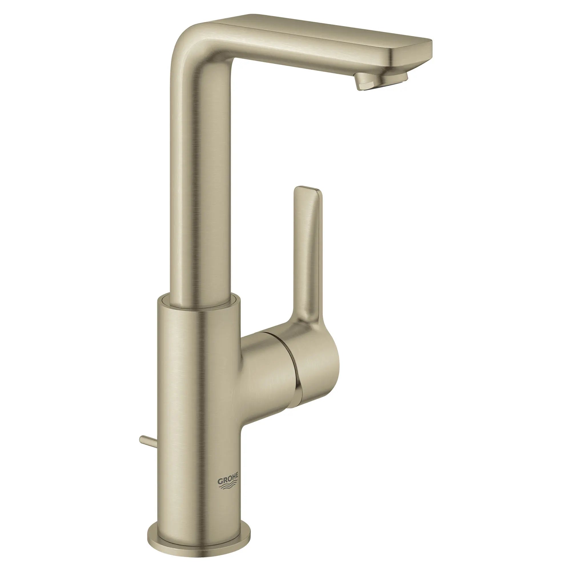 Single Hole Single-Handle L-Size Bathroom Faucet, 1.2 GPM (4.5 L/min) // BRUSHED NICKEL INFINITYFINISH // 163574_23825ENA_0_CDNwebp.webp