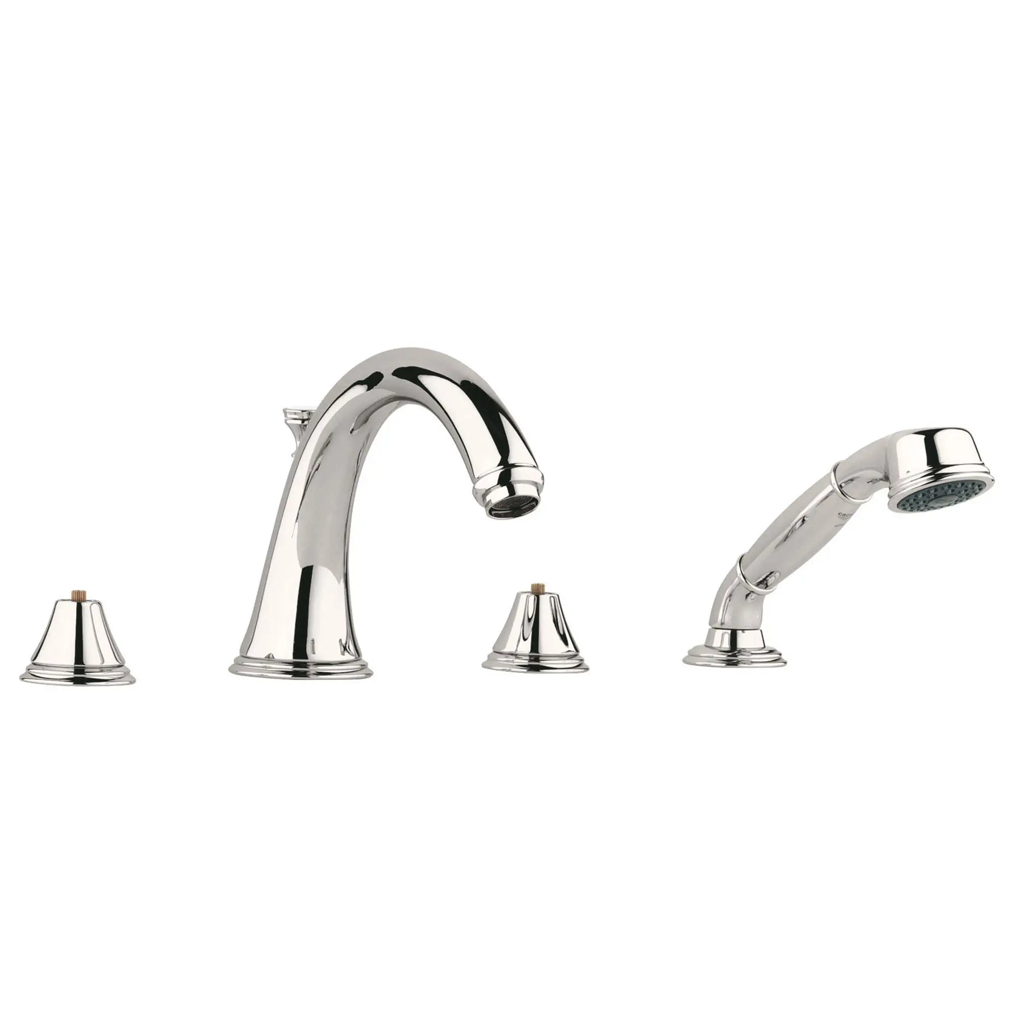 Roman Tub Filler With 2.5 GPM Personal Hand Shower // POLISHED NICKEL INFINITYFINISH // 163581_25506BE0-Geneva-Roman-Tub-Filler-With-2-5-GPM-Personal-Hand-Shower-Polished-Nickel-Silo_0_CDNwebp.webp