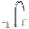 [20069003] 8-inch Widespread 2-Handle M-Size Bathroom Faucet 1.2 GPM - GROHE StarLight Chrome