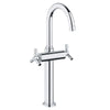 [2104600A] Single Hole 2-Handle Deck Mount Vessel Sink Faucet 1.2 GPM - GROHE StarLight Chrome