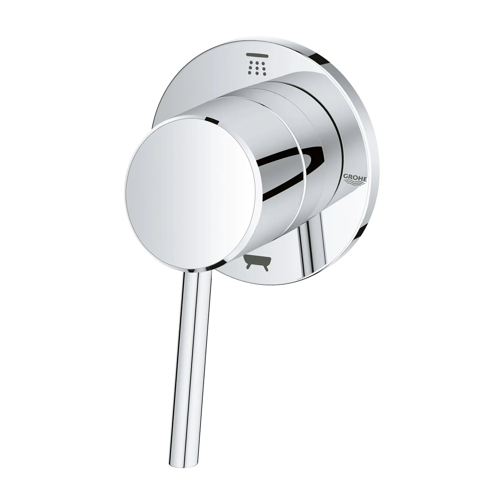 2-Way Diverter Trim // GROHE STARLIGHT CHROME // 163673_29104001_2_0_CDNwebp.webp