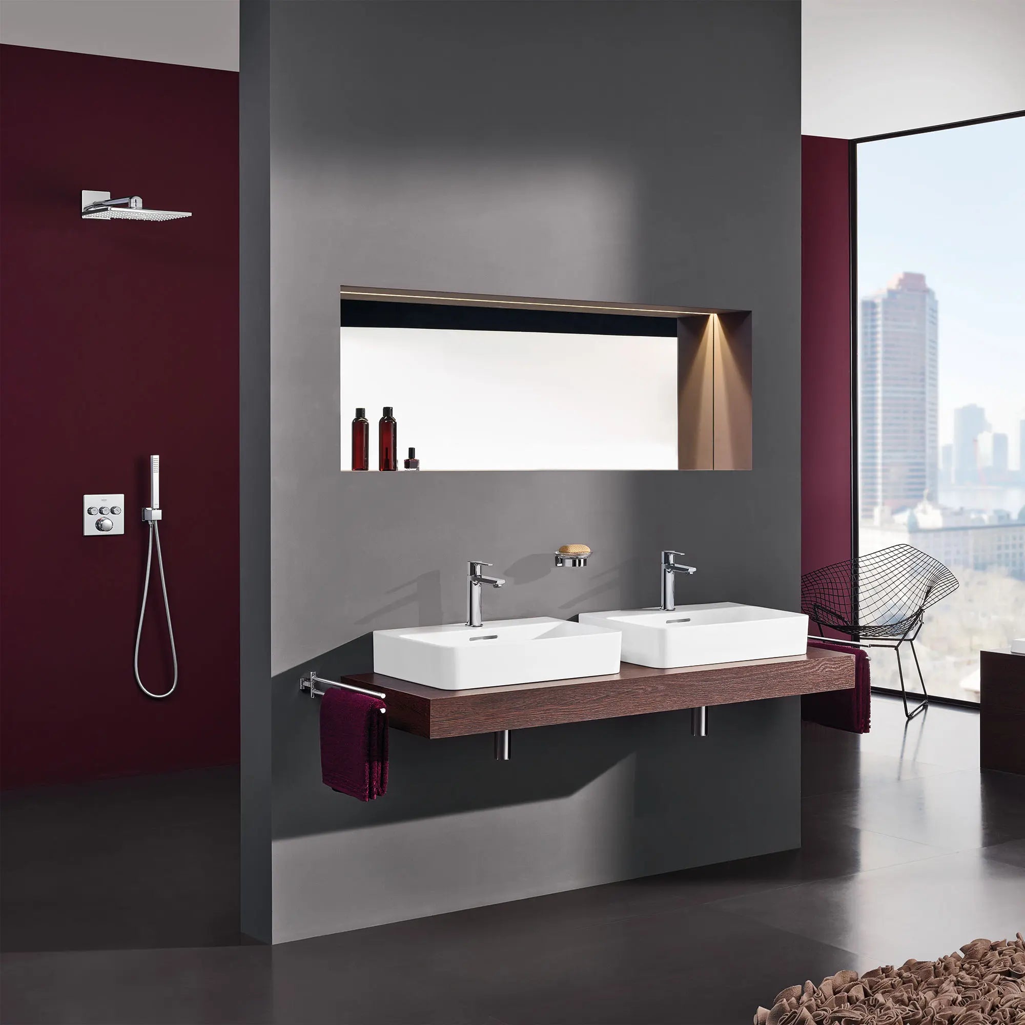 Triple Function Thermostatic Valve Trim // GROHE STARLIGHT CHROME // 163690_B-27480000_29142000__27888000_2382400A_0_CDNwebp.webp