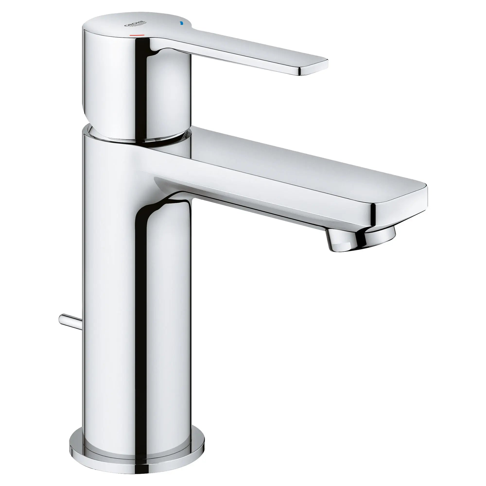 Single Hole Single-Handle XS-Size Bathroom Faucet, 1.2 GPM (4.5 L/min) // GROHE STARLIGHT CHROME // 163755_2382400A_0_CDNwebp.webp