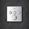 [29142000] Triple Function Thermostatic Valve Trim - GROHE StarLight Chrome