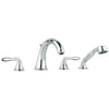 [25506000] Roman Tub Filler With 2.5 GPM Personal Hand Shower - GROHE StarLight Chrome