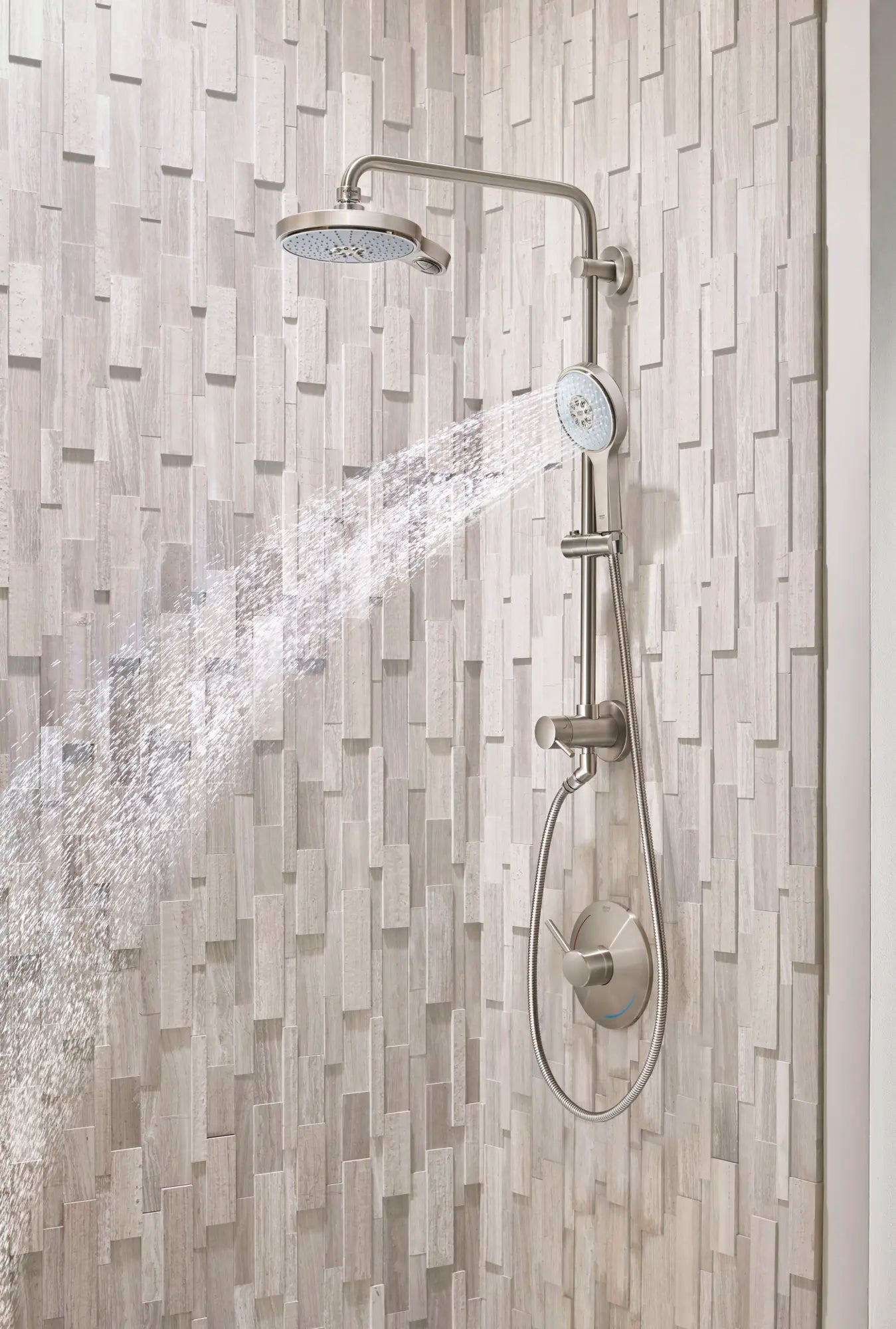 25" Shower System // BRUSHED NICKEL INFINITYFINISH // 163843_Grohe_Retro_Fit_26487EN0_27765ENO_27664ENO_ShowerVigHandheldOn__1__0_CDNwebp.webp