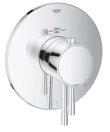 Single Function Thermostatic Valve Trim // GROHE STARLIGHT CHROME // 163857_19987001_0_CDNwebp.webp