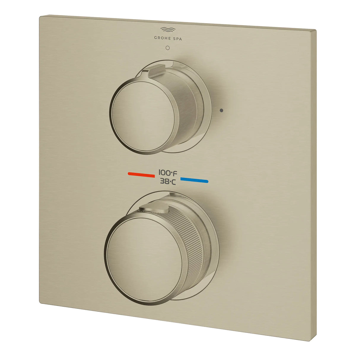 Allure Dual Function 2-Handle Thermostatic Valve Trim // BRUSHED NICKEL INFINITYFINISH // 163874_Allure_SiloLeft_29178EN1_0001_Feb2023_0_CDNwebp_40a639a3-a052-4ede-97ad-0e3de9424dae.webp