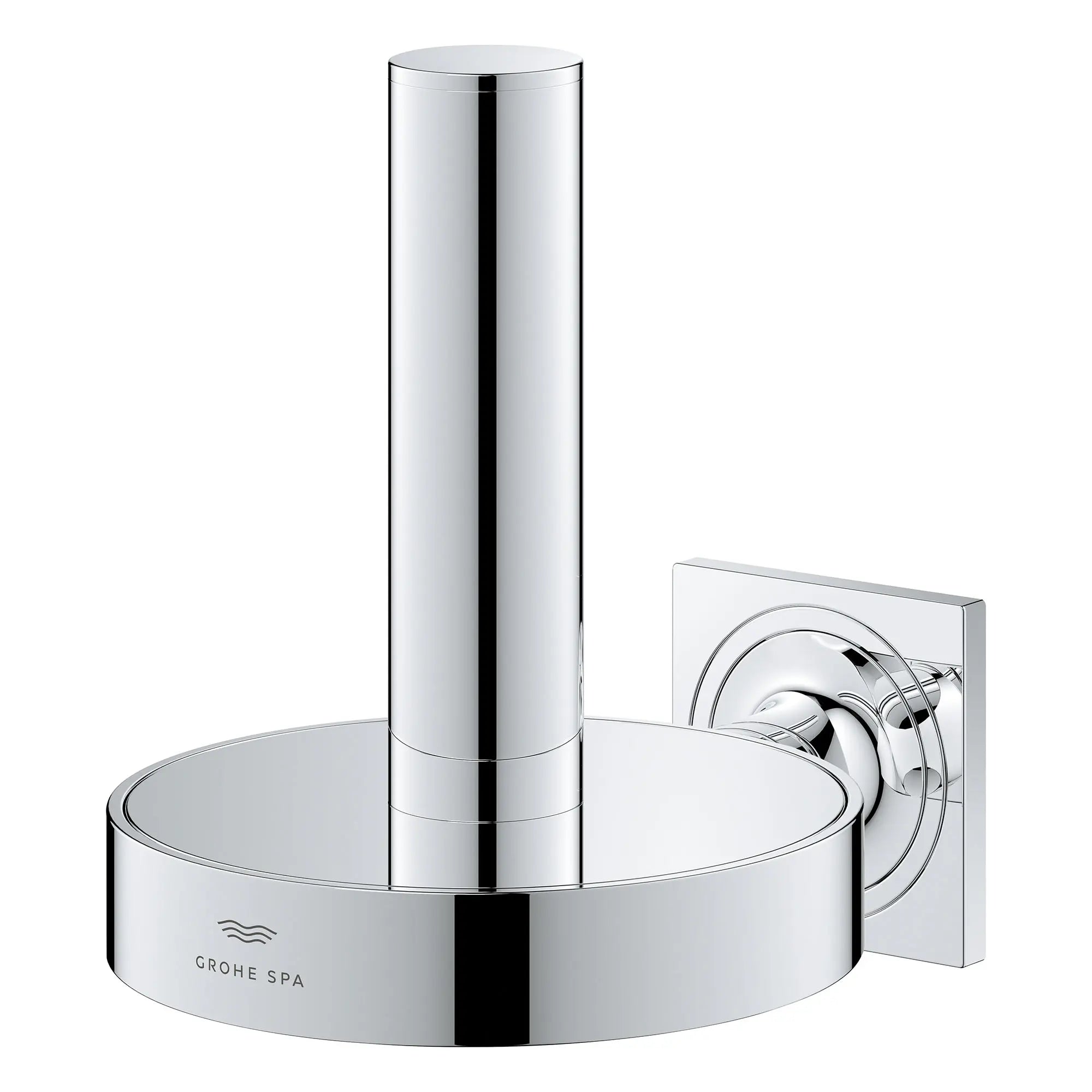 Allure Reserve Toilet Paper Holder // GROHE STARLIGHT CHROME // 163921_Allure_SiloLeft_40956001_0001_Feb2023_0_CDNwebp.webp