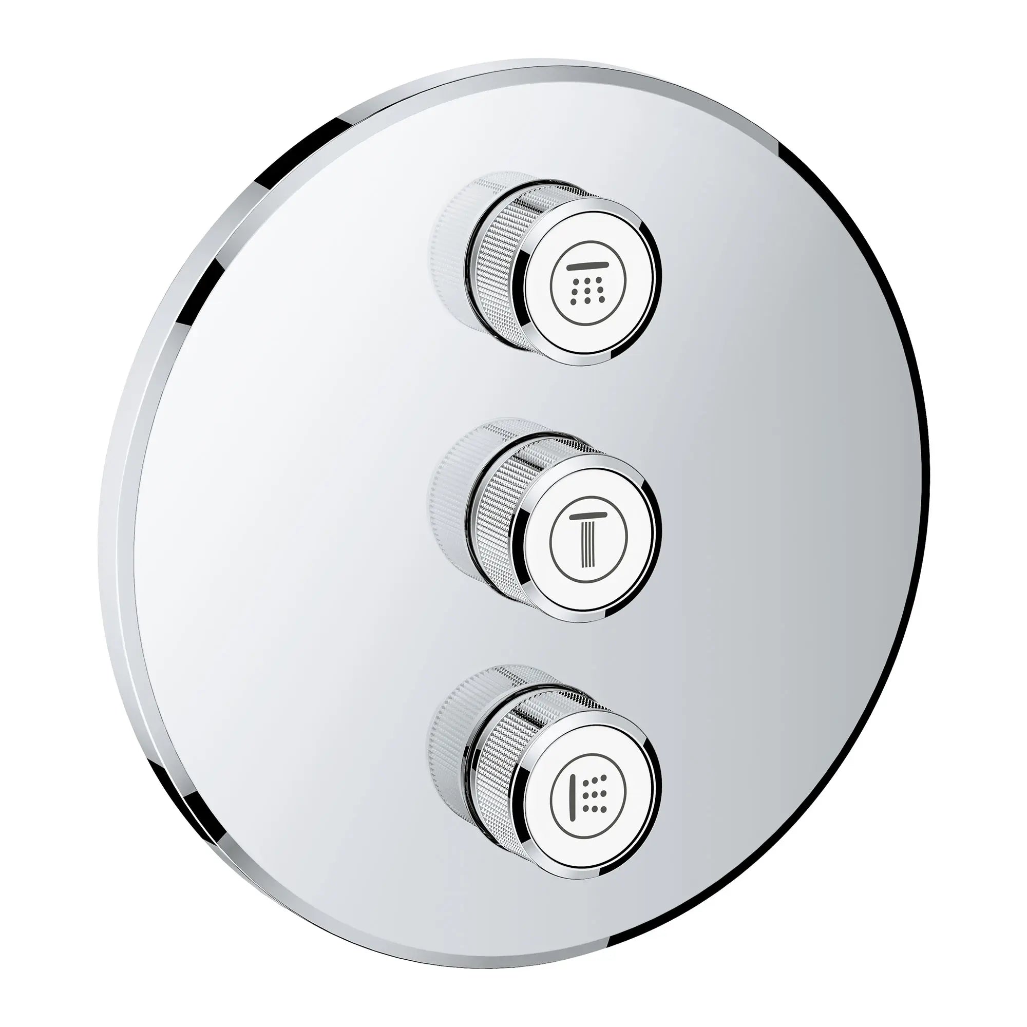Triple Volume Control Trim // GROHE STARLIGHT CHROME // 163978_29122000_0_CDNwebp.webp
