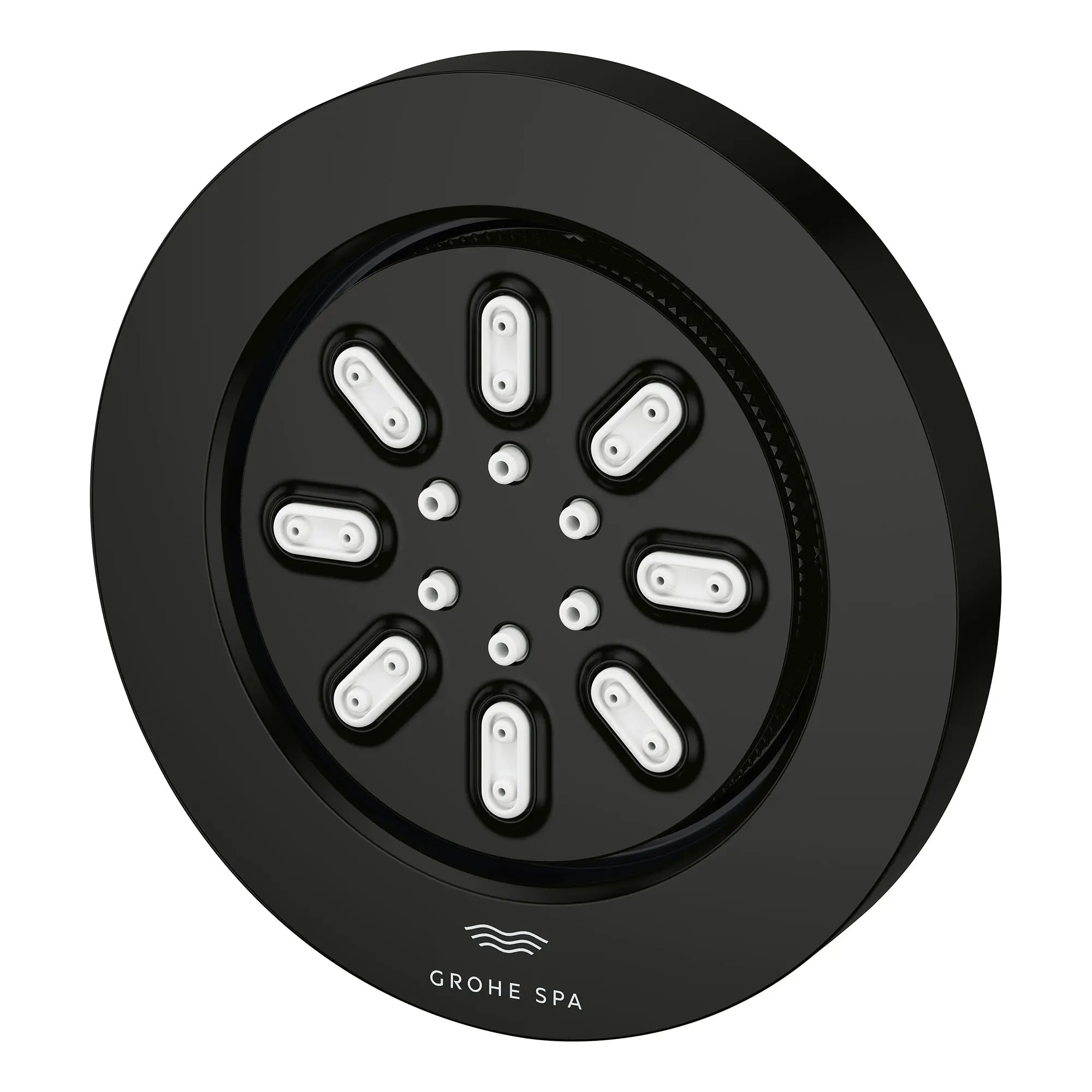 Rainshower Body Spray, Round - 2 Sprays, 0.9 GPM (3.4 L/min) // MATTE BLACK // 163984_Aqua_SiloLeft_268442430_0001_Feb2023_0_CDNwebp.webp