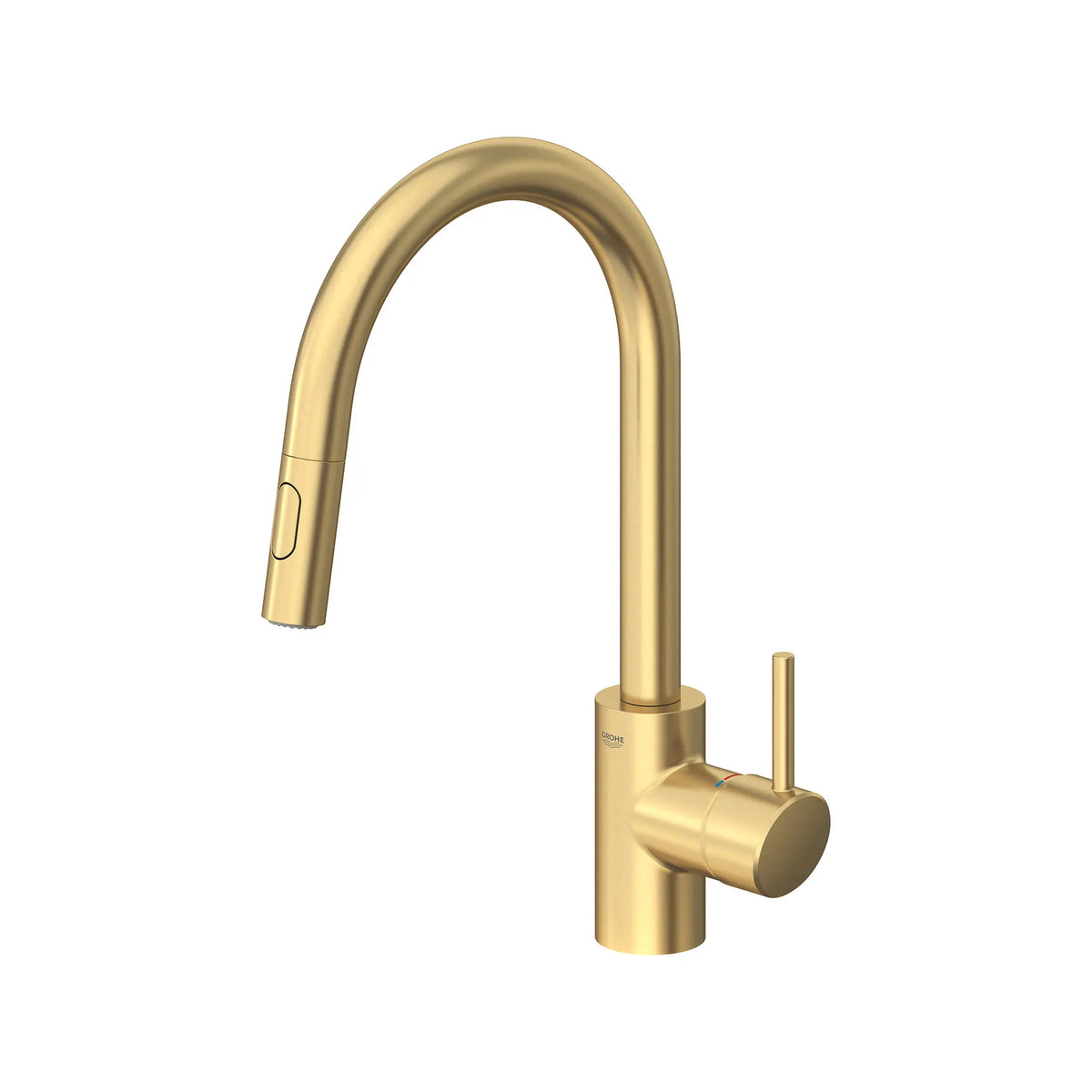 Concetto Single-Handle Pull-Down Kitchen Faucet Dual Spray 1.75 GPM (6.6 L/min) // BRUSHED COOL SUNRISE // 163994_Concetto_SiloLeft_32665GN3_0001_Mar2023_0_CDNwebp_a4f541b9-9eb9-4f93-9d70-62776ea7f5d7.webp