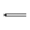 [403422431] Allure 24" Double Towel Bar - Matte Black
