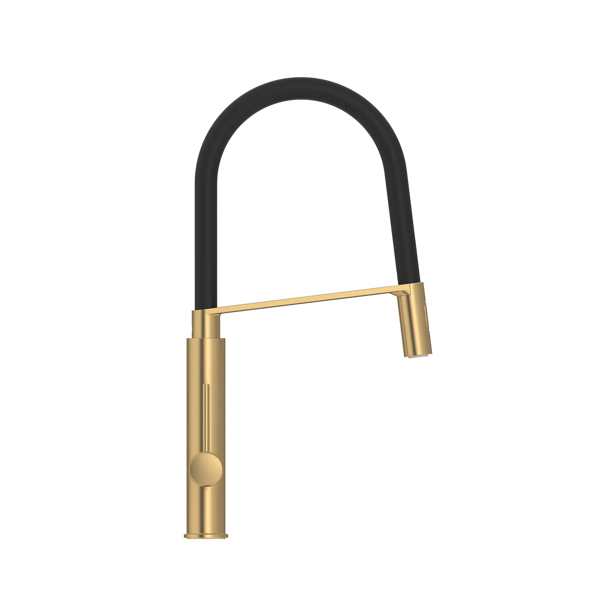 Concetto Single-Handle Semi-Pro Dual Spray Kitchen Faucet 1.75 GPM (6.6 L/min) // BRUSHED COOL SUNRISE // 164000_Concetto_SiloSide_31492GN0_0001_Feb2023_0_CDNwebp.webp