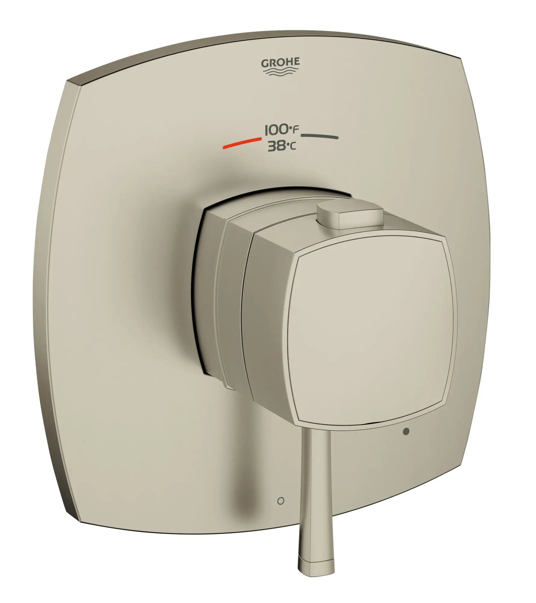 Single Function Thermostatic Valve Trim // BRUSHED NICKEL INFINITYFINISH // 164027_19935EN0_0_CDNwebp.webp