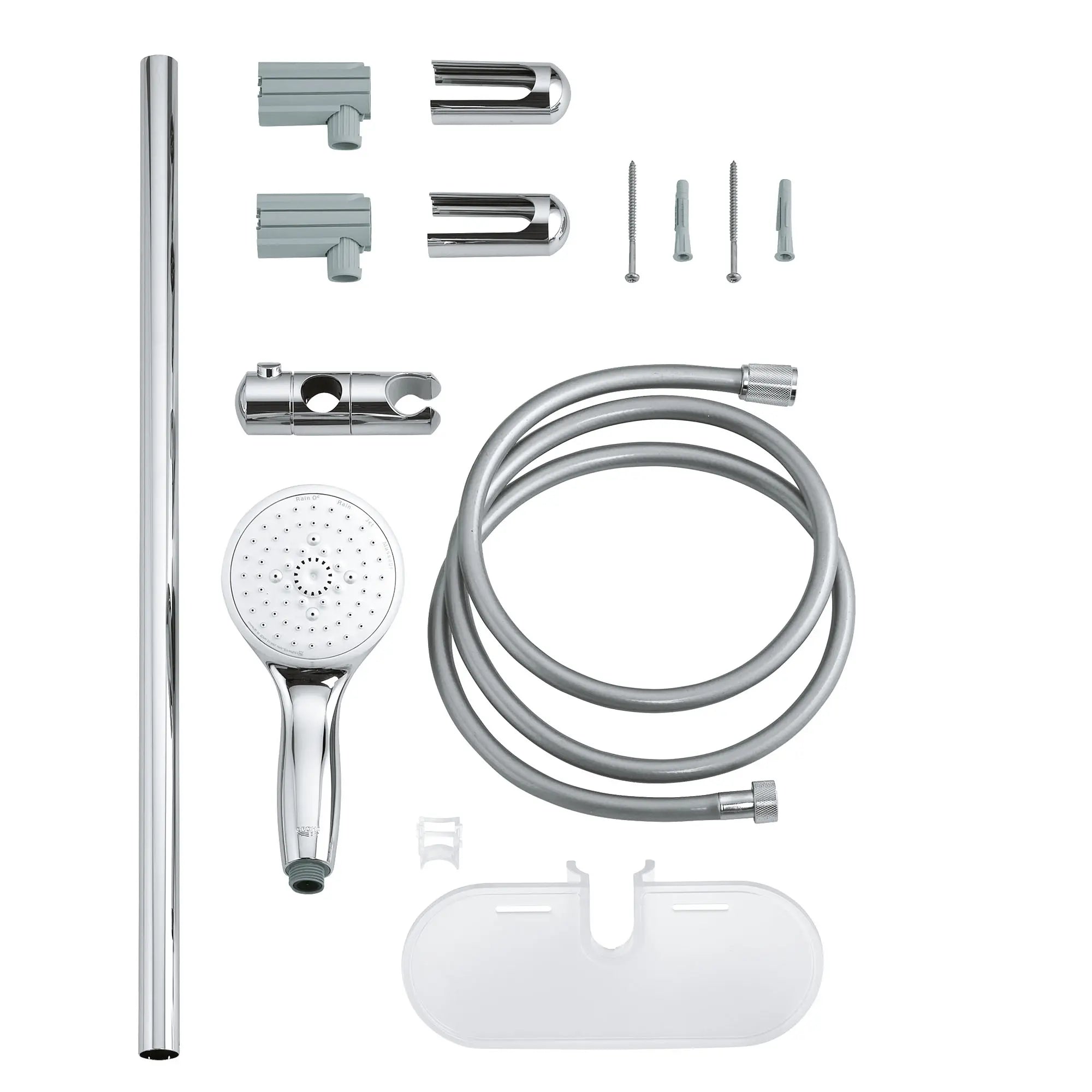 24" Shower Slide Bar Kit - 4 Sprays, 2.5 gpm // GROHE STARLIGHT CHROME // 164077_28436002_3_0_CDNwebp.webp