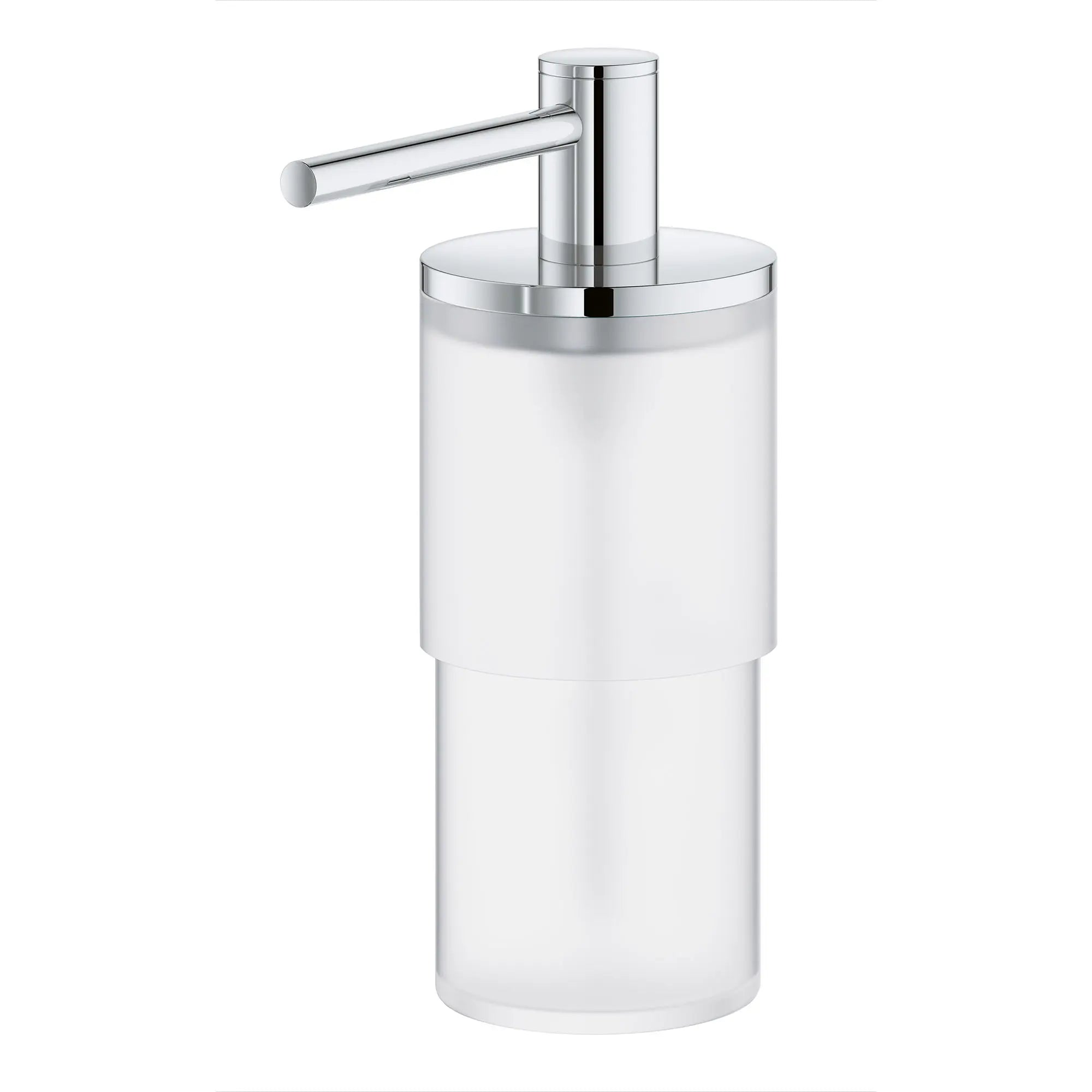 Soap Dispenser // GROHE STARLIGHT CHROME // 164083_Atrio_SiloLeft_40886000_0001_Feb2023_0_CDNwebp.webp