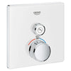 [29163LS0] Single Function Thermostatic Valve Trim - Moon White
