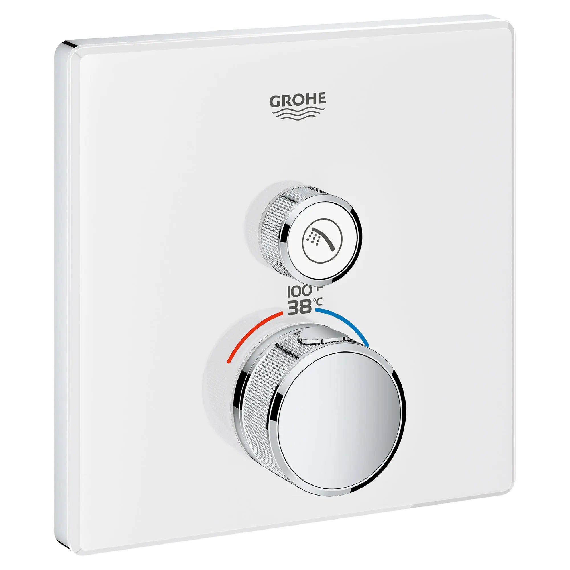 Single Function Thermostatic Valve Trim // MOON WHITE // 164115_29163LS0_0_CDNwebp.webp