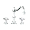 [25079000] 3-Hole 2-Handle Deck Mount Roman Tub Faucet - GROHE StarLight Chrome
