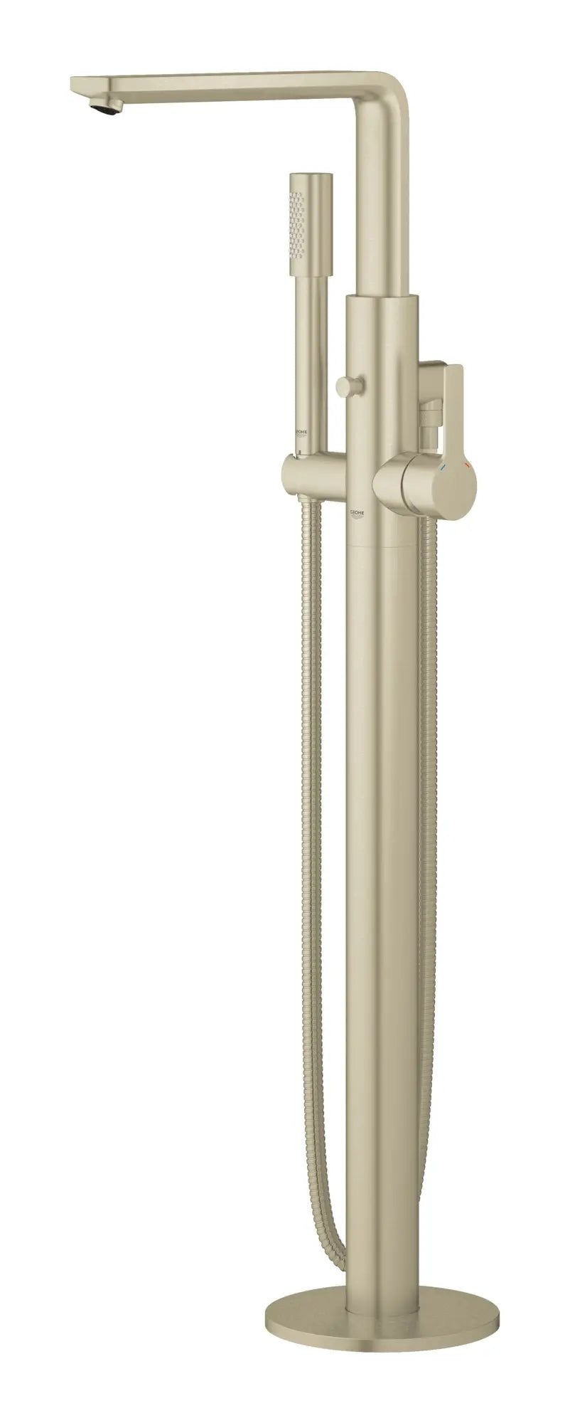 Single-Handle Freestanding Tub Faucet with 1.75 GPM (6.6 L/min) Hand Shower // BRUSHED NICKEL INFINITYFINISH // 164156_23792EN1_002_01_0_CDNwebp_bdea758c-66c9-4400-8ff0-a59e63a621fa.webp