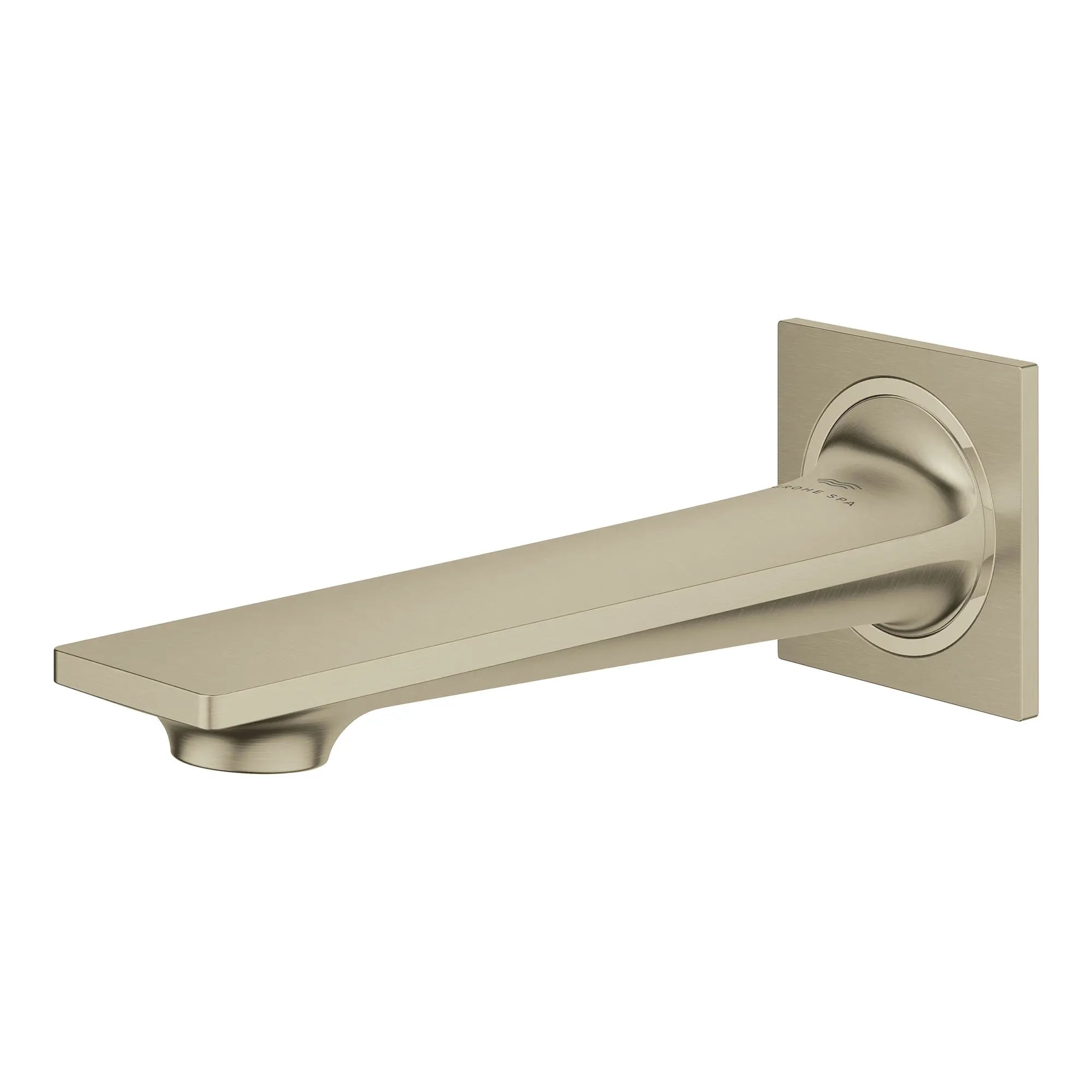 Allure Tub Spout // BRUSHED NICKEL INFINITYFINISH // 164180_Allure_SiloLeft_SiloLeft_13265EN1_0001_Feb2023_0_CDNwebp.webp