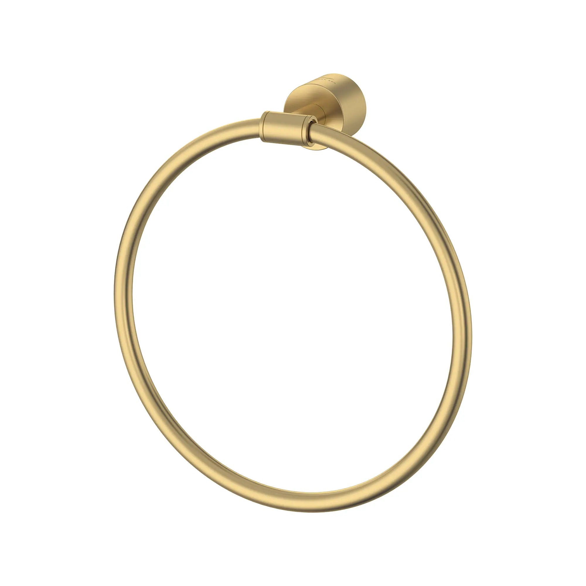 Atrio 8" Towel Ring // BRUSHED COOL SUNRISE // 164207_Atrio_SiloLeft_40887GN0_0004_Mar2023_0_CDNwebp.webp