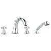 [25506000] Roman Tub Filler With 2.5 GPM Personal Hand Shower - GROHE StarLight Chrome