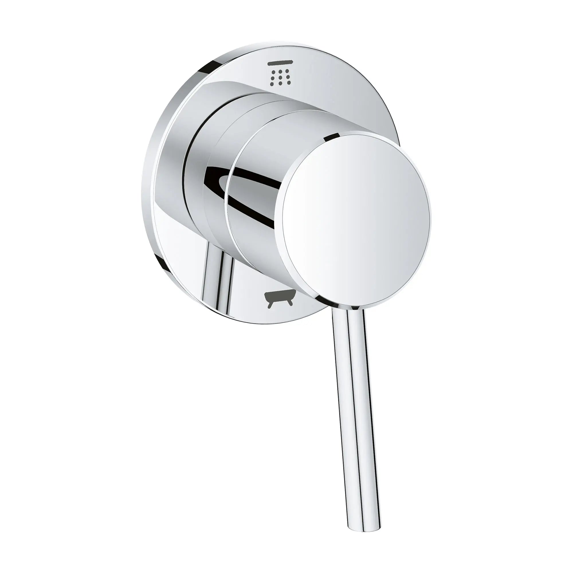 2-Way Diverter Trim // GROHE STARLIGHT CHROME // 164290_29104001_0_CDNwebp.webp