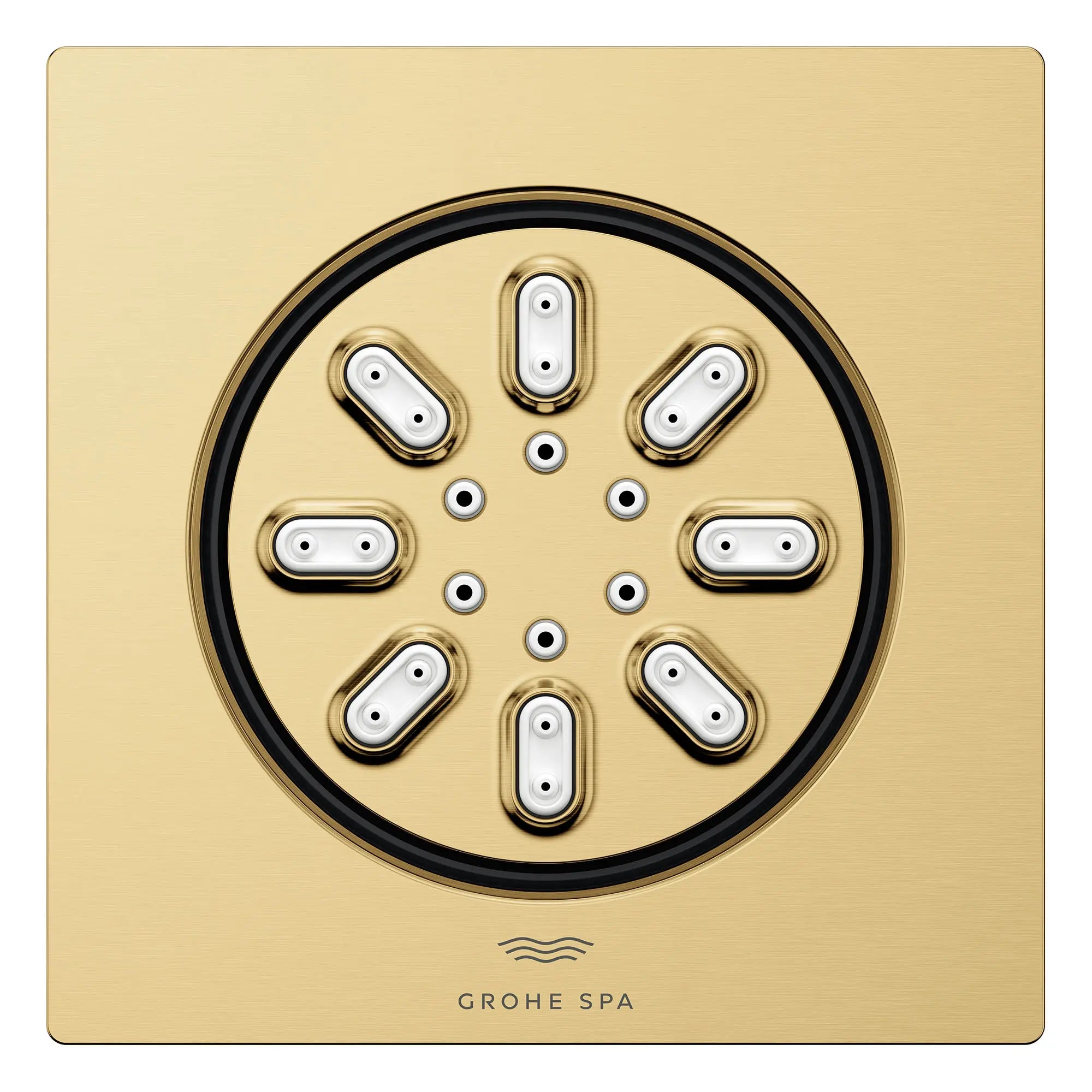 Rainshower Body Spray, Square - 2 Sprays, 0.9 GPM (3.4 L/min) // BRUSHED COOL SUNRISE // 164304_Aqua_SiloFront_26845GN0_0001_Feb2023_0_CDNwebp_025c75a8-3d7d-4dc6-9126-3f95baa0dda4.webp