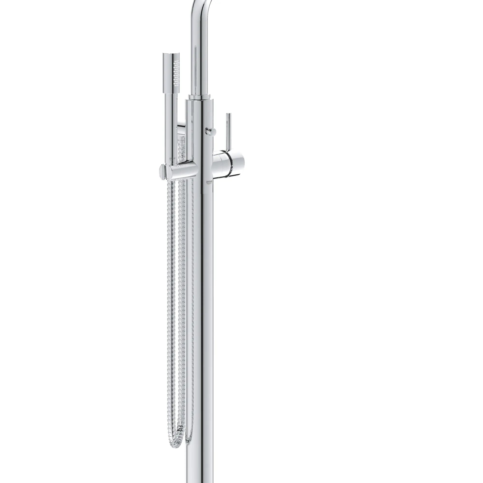 Single-Handle Freestanding Tub Faucet with 1.75 GPM Hand Shower // GROHE STARLIGHT CHROME // 164326_32135003_0_CDNwebp.webp