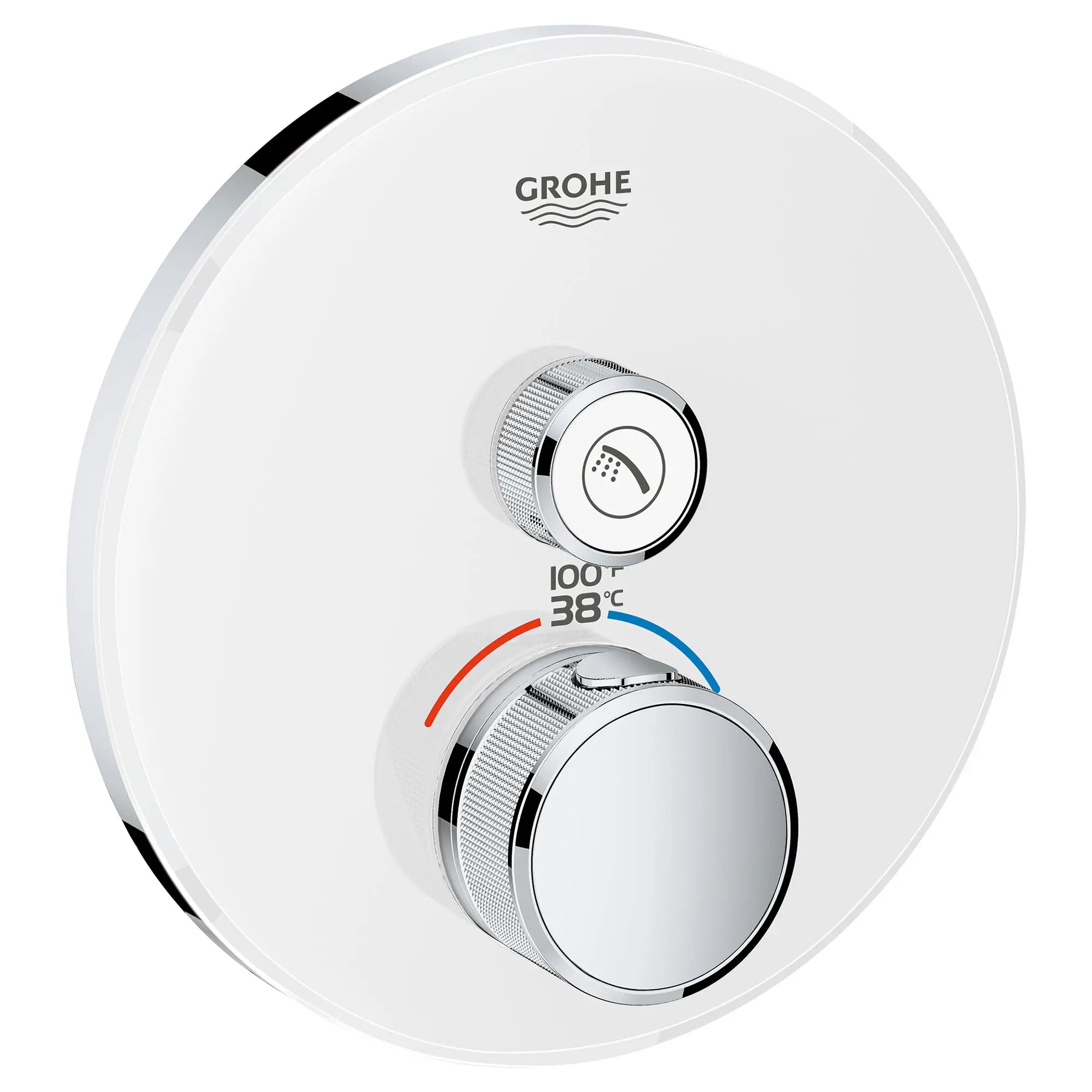 Dual Function Thermostatic Valve Trim // MOON WHITE // 164360_29159LS0_0_CDNwebp.webp