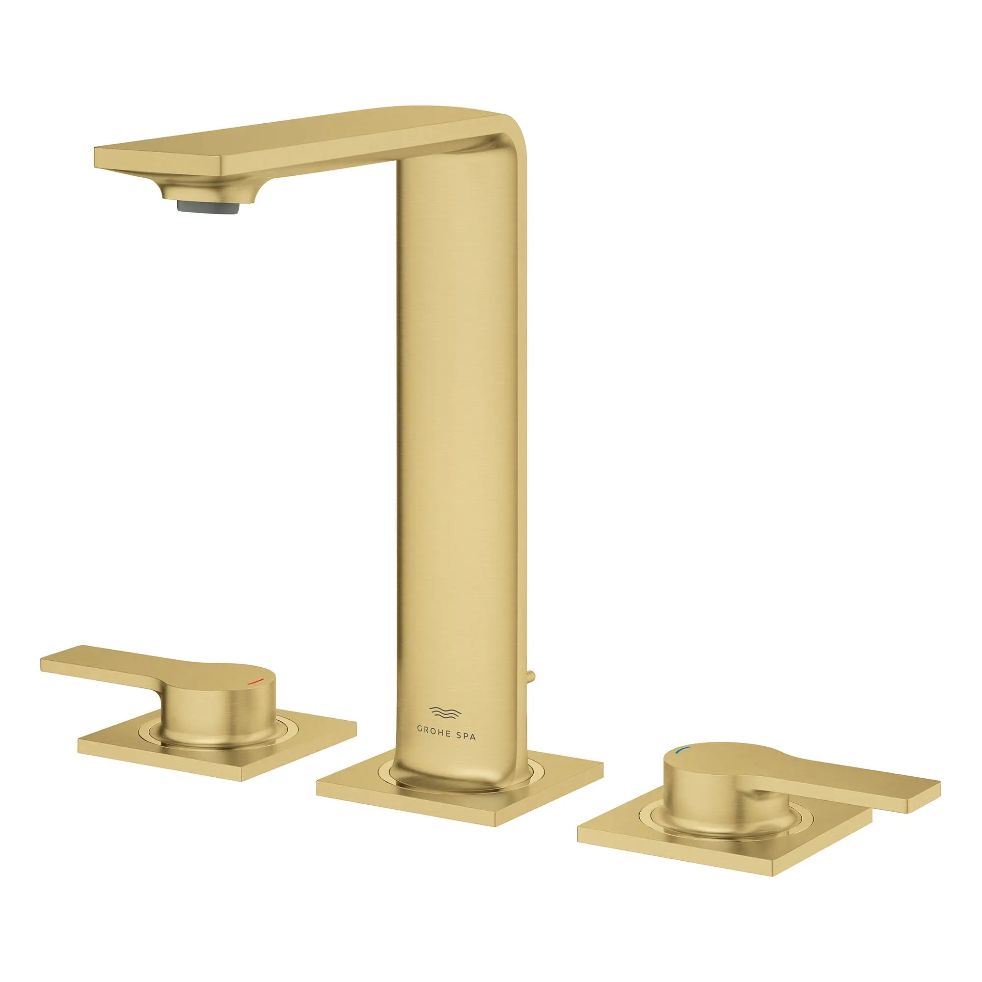 Allure 8-inch Widespread 2-Handle M-Size Bathroom Faucet, 1.2 GPM (4.5 L/min) // BRUSHED COOL SUNRISE // 164373_Allure_SiloLeft_20584GN1_0001_Feb2023_0_CDNwebp.webp