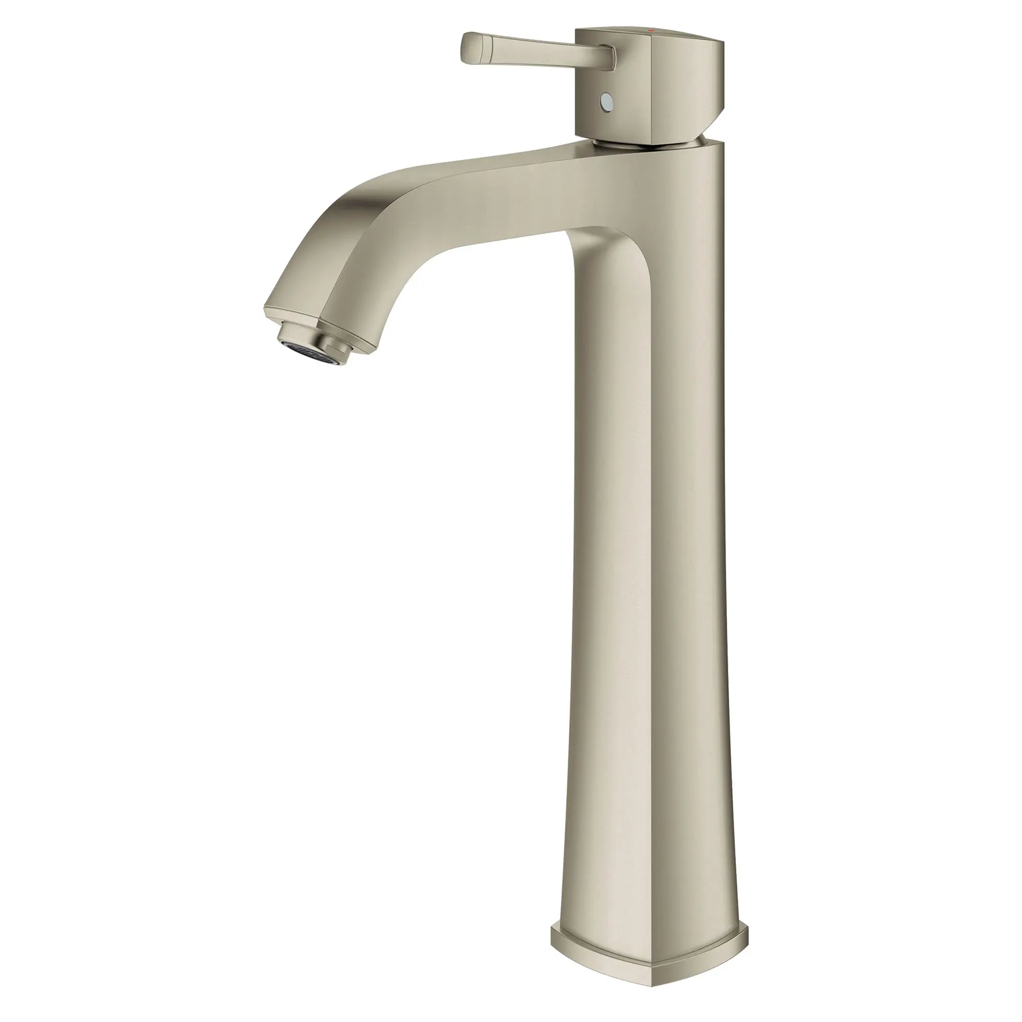 Single Hole Single-Handle Deck Mount Vessel Sink Faucet 1.2 GPM // BRUSHED NICKEL INFINITYFINISH // 164388_23314EN0_1_0_CDNwebp.webp
