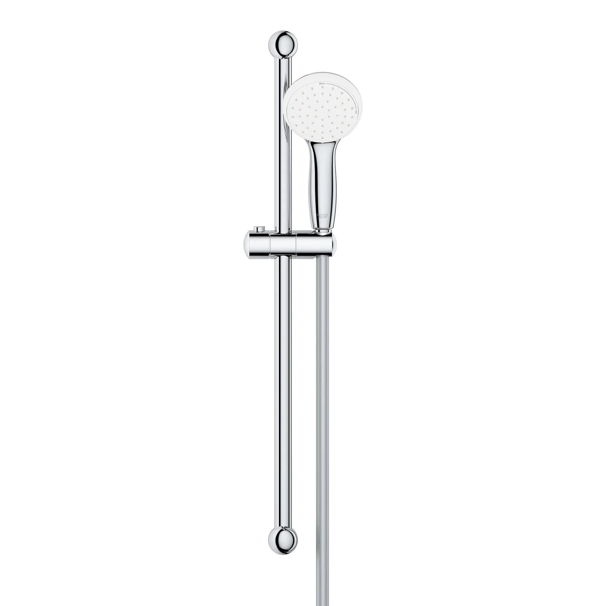 24" Shower Slide Bar Kit - 2 Sprays, 1.5 gpm // GROHE STARLIGHT CHROME // 164399_2759810E_2_0_CDNwebp.webp