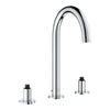 [20659000] 8-inch Widespread 2-Handle M-Size Bathroom Faucet, 1.2 GPM (4.5 L/min) - GROHE StarLight Chrome