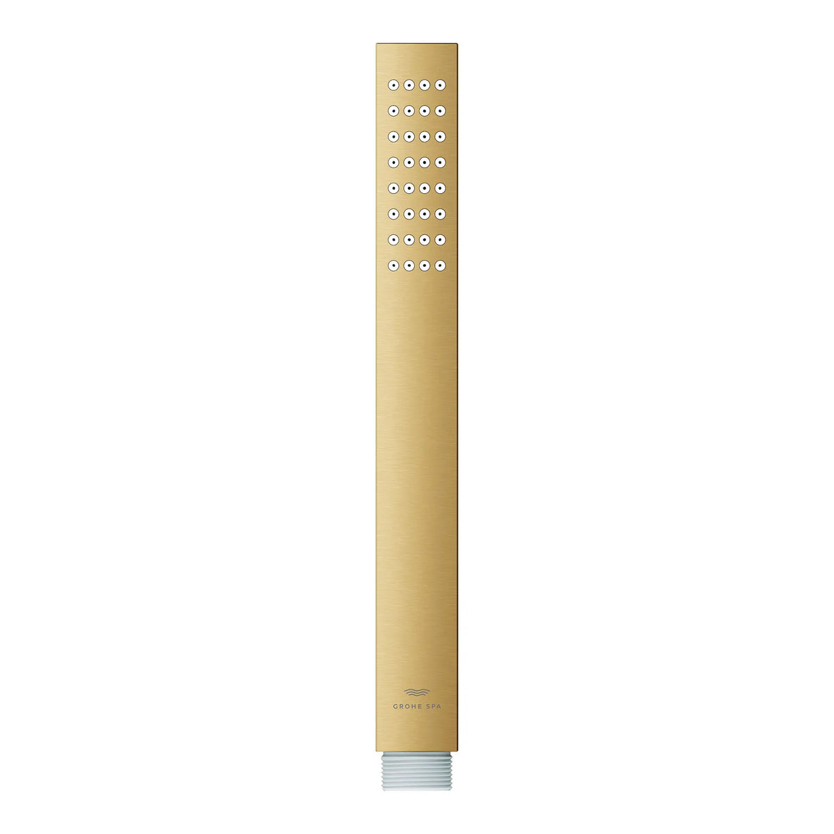 Euphoria Cube+ Stick Hand Shower - 1 Spray, 1.75 GPM (6.6 L/min) // BRUSHED COOL SUNRISE // 164434_Euphoria_SiloFront_26867GN0_0001_Feb2023_0_CDNwebp_5bd80ca7-4e52-4018-adc7-f34dbf3dd6cb.webp