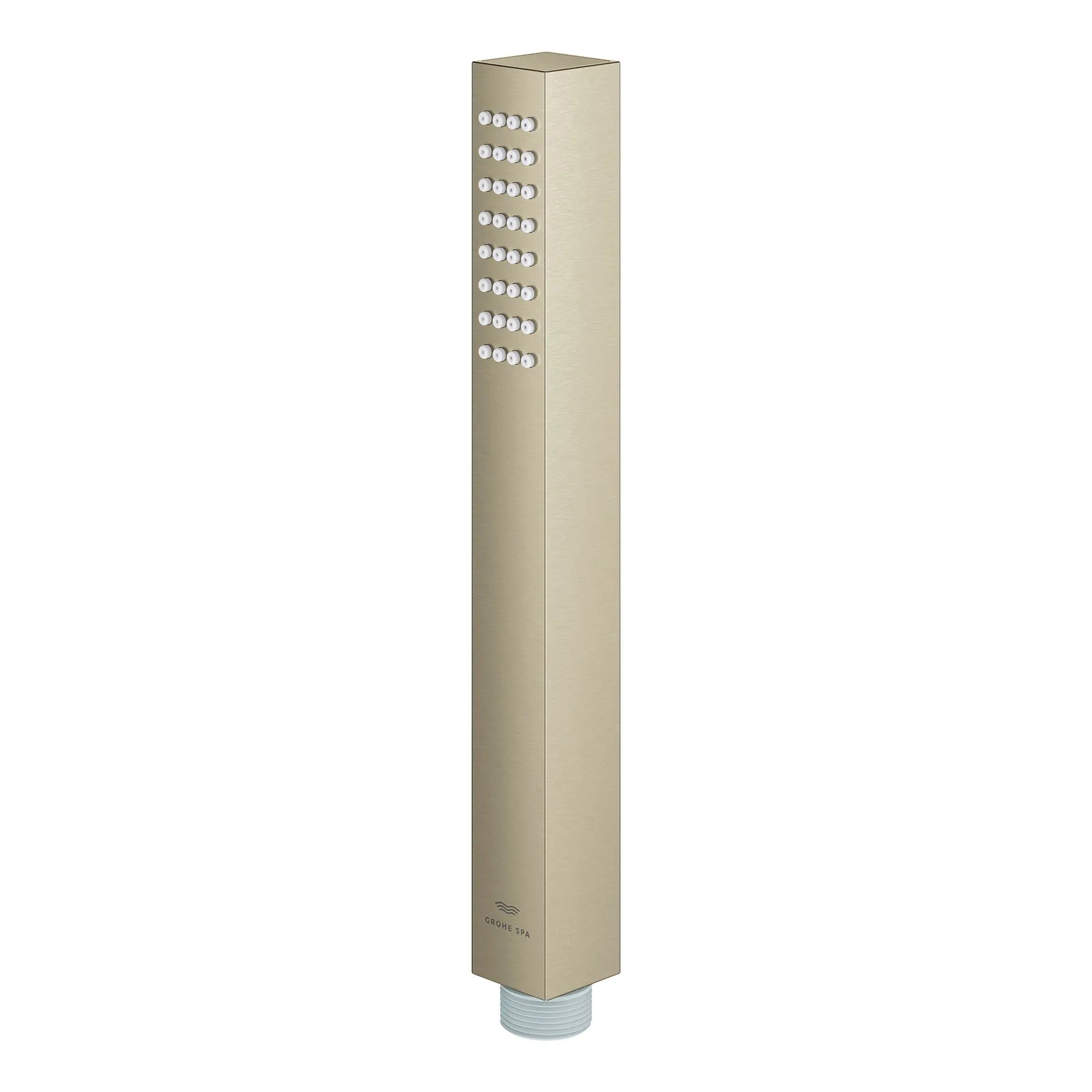 Euphoria Cube+ Stick Hand Shower - 1 Spray, 1.75 GPM (6.6 L/min) // BRUSHED NICKEL INFINITYFINISH // 164448_Euphoria_SiloLeft_26867EN0_0001_Feb2023_0_CDNwebp.webp