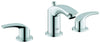 [2029400A] 8-inch Widespread 2-Handle S-Size Bathroom Faucet 1.2 GPM - GROHE StarLight Chrome