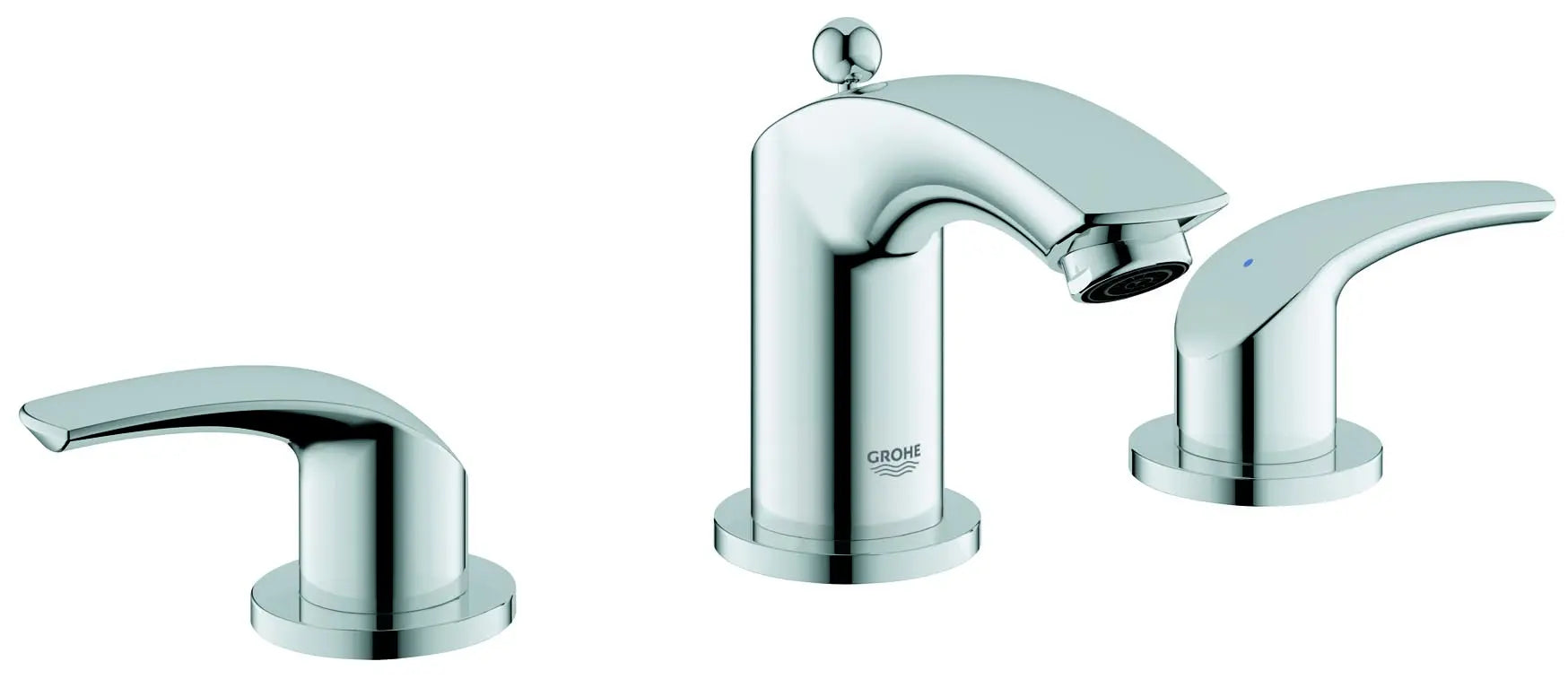 8-inch Widespread 2-Handle S-Size Bathroom Faucet 1.2 GPM // GROHE STARLIGHT CHROME // 164568_20294000_0_CDNwebp.webp