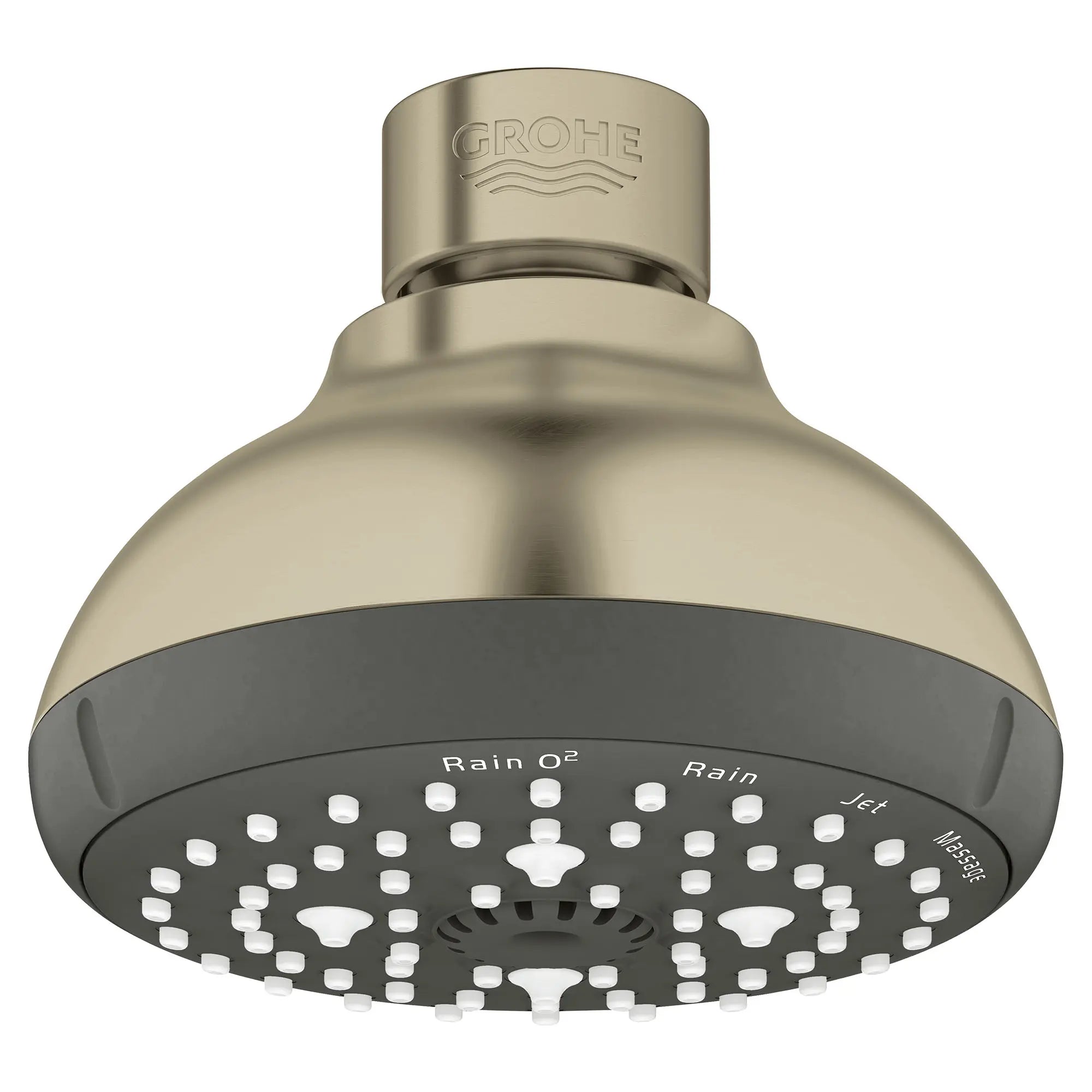 Tempesta 100 Shower Head, 4" - 4 Sprays, 1.75 gpm (6.6 L/min) // BRUSHED NICKEL INFINITYFINISH // 164576_26044EN1_0_CDNwebp.webp