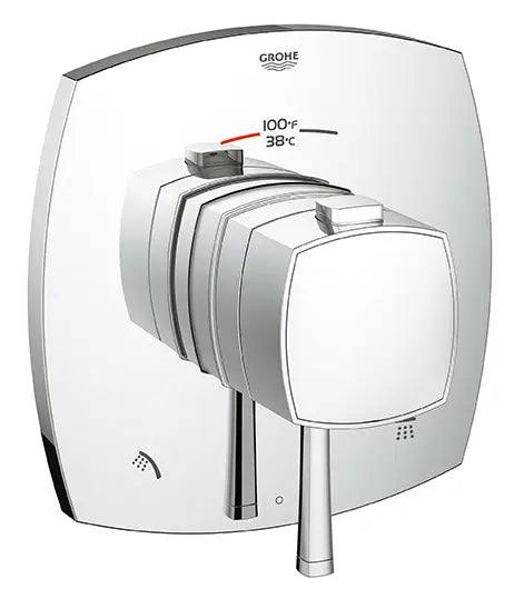 Dual Function Thermostatic Valve Trim // GROHE STARLIGHT CHROME // 164580_19947000_0_CDNwebp.webp