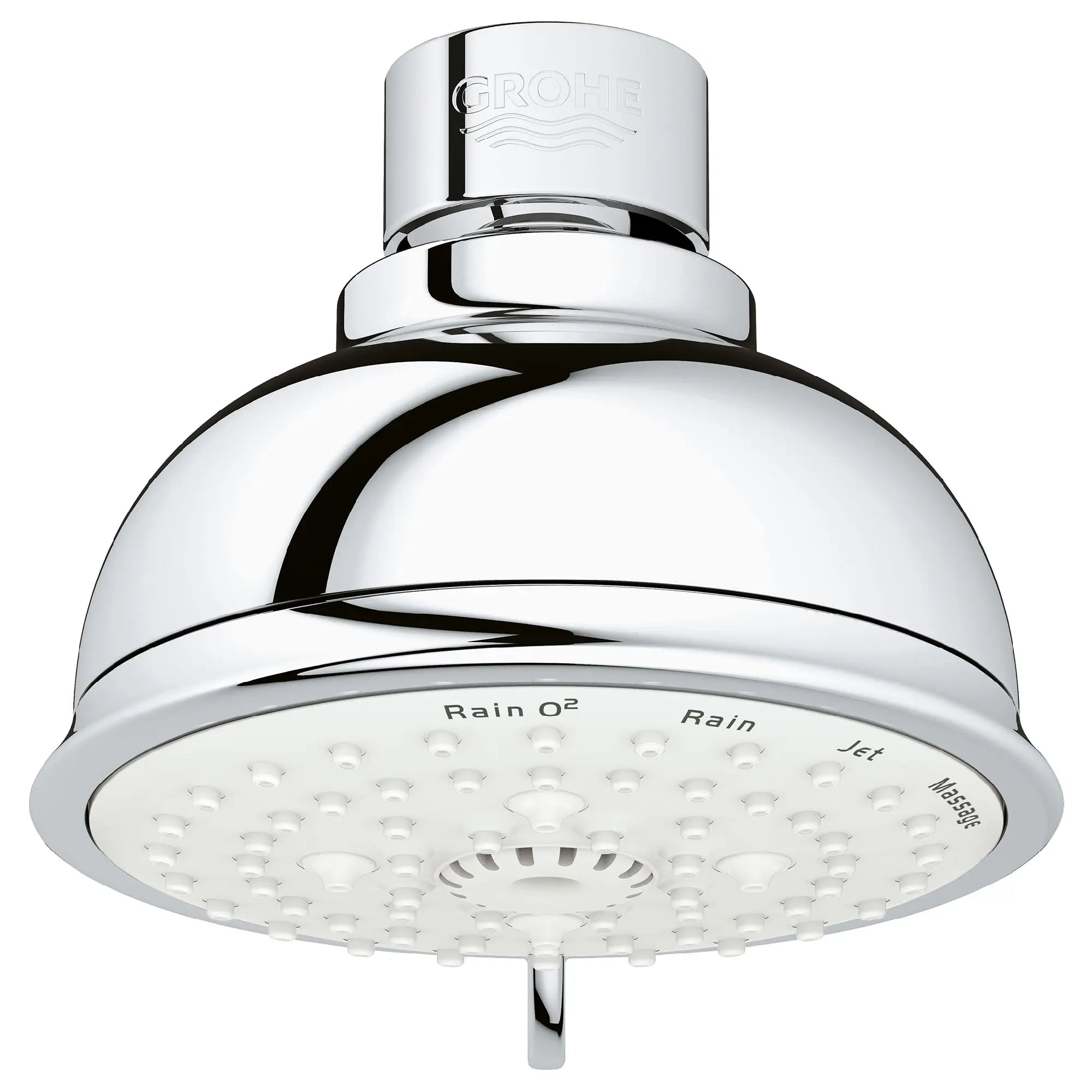 100 Shower Head, 4" - 4 Sprays, 1.75 gpm // GROHE STARLIGHT CHROME // 164584_26045001_0_CDNwebp.webp