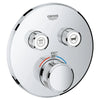 [29137000] Dual Function Thermostatic Valve Trim - GROHE StarLight Chrome