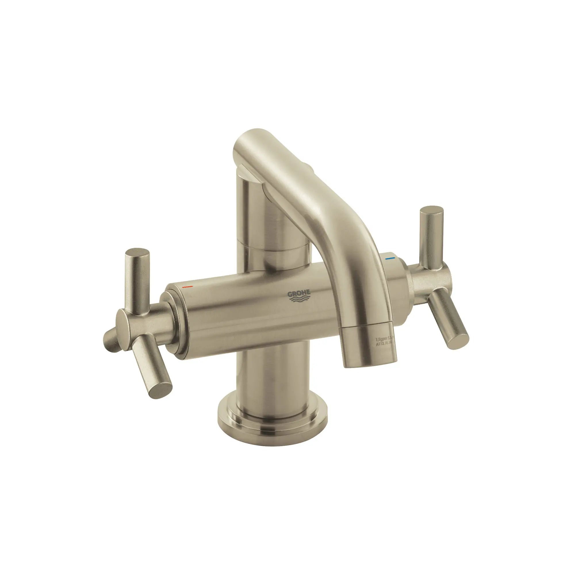 Single Hole 2-Handle M-Size Bathroom Faucet 1.2 GPM // BRUSHED NICKEL INFINITYFINISH // 164621_21031ENA-ATRIO-Single-Hole-Bathroom-Faucet-M-Size-Brushed-Nickel-Silo-2_0_CDNwebp.webp